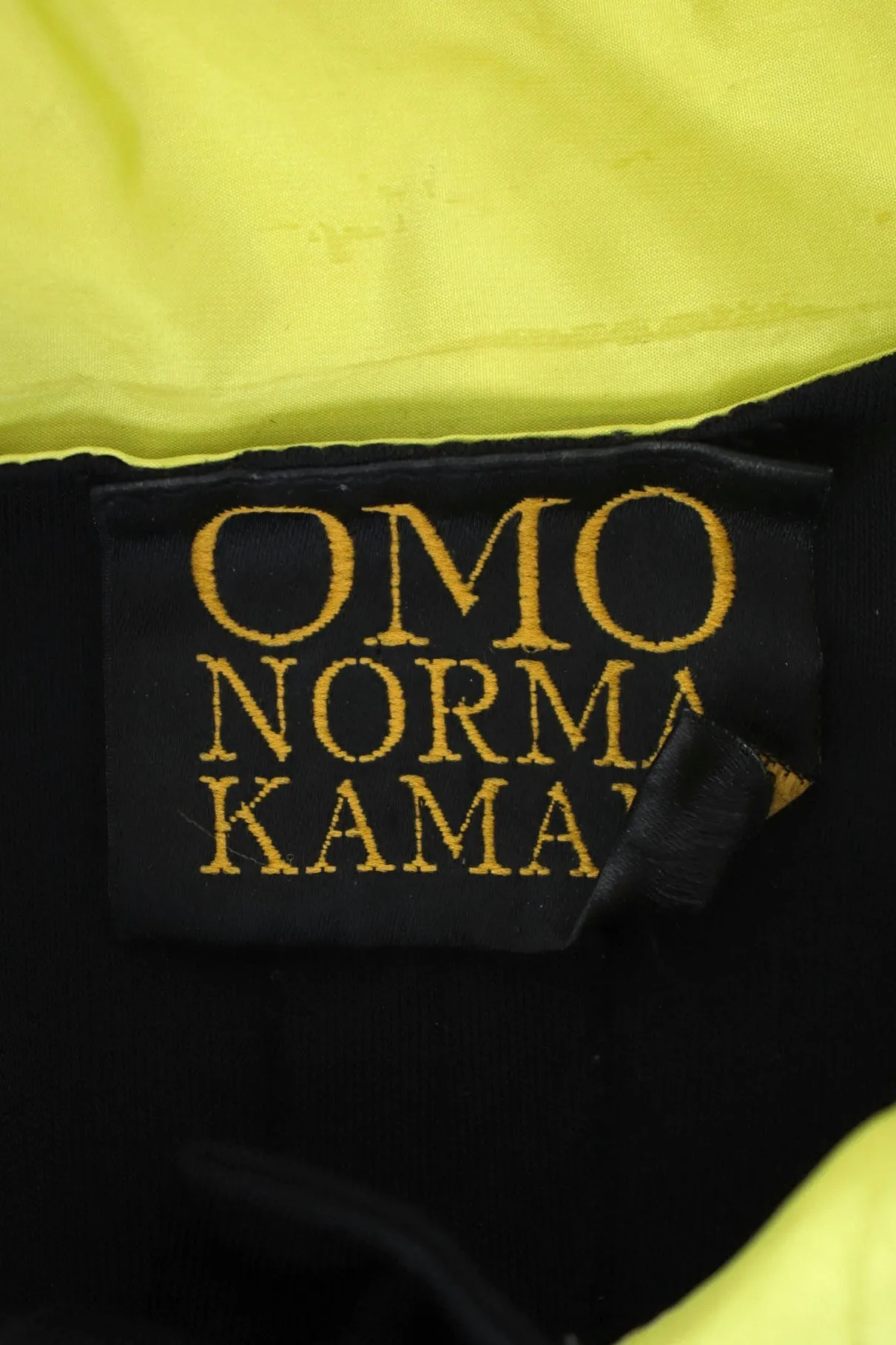 OMO Norma Kamali Draped Taffeta Top*