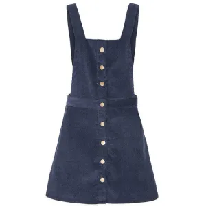 Pat Navy Corduroy Dress