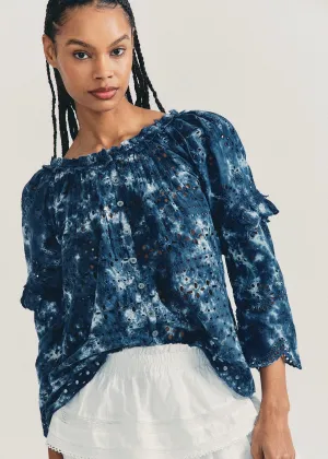 Pietro Top (Midnight Hand Dye)