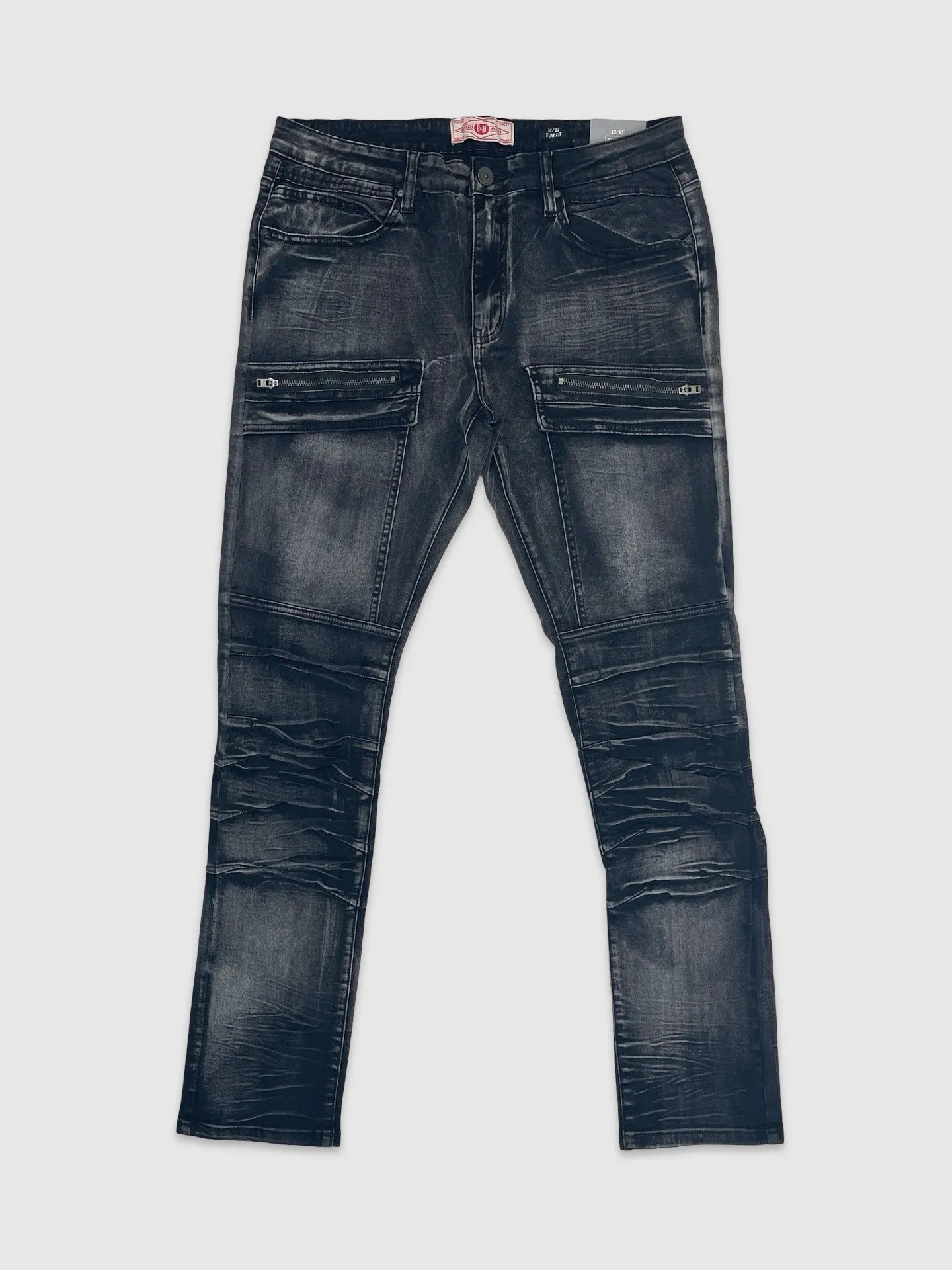 PJ-D497-Premium Slim Fit Sand Washed Pants
