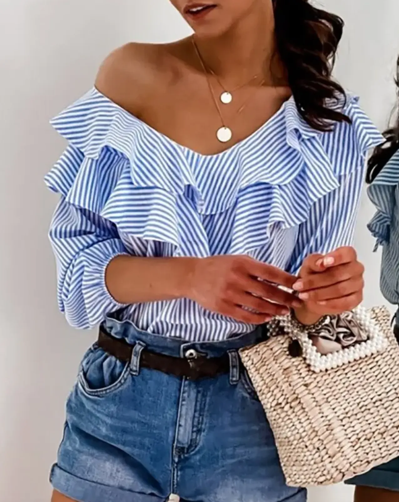 PORTOFINO RUFFLE TOP