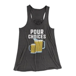 Pour Choices Women's Flowey Tank Top