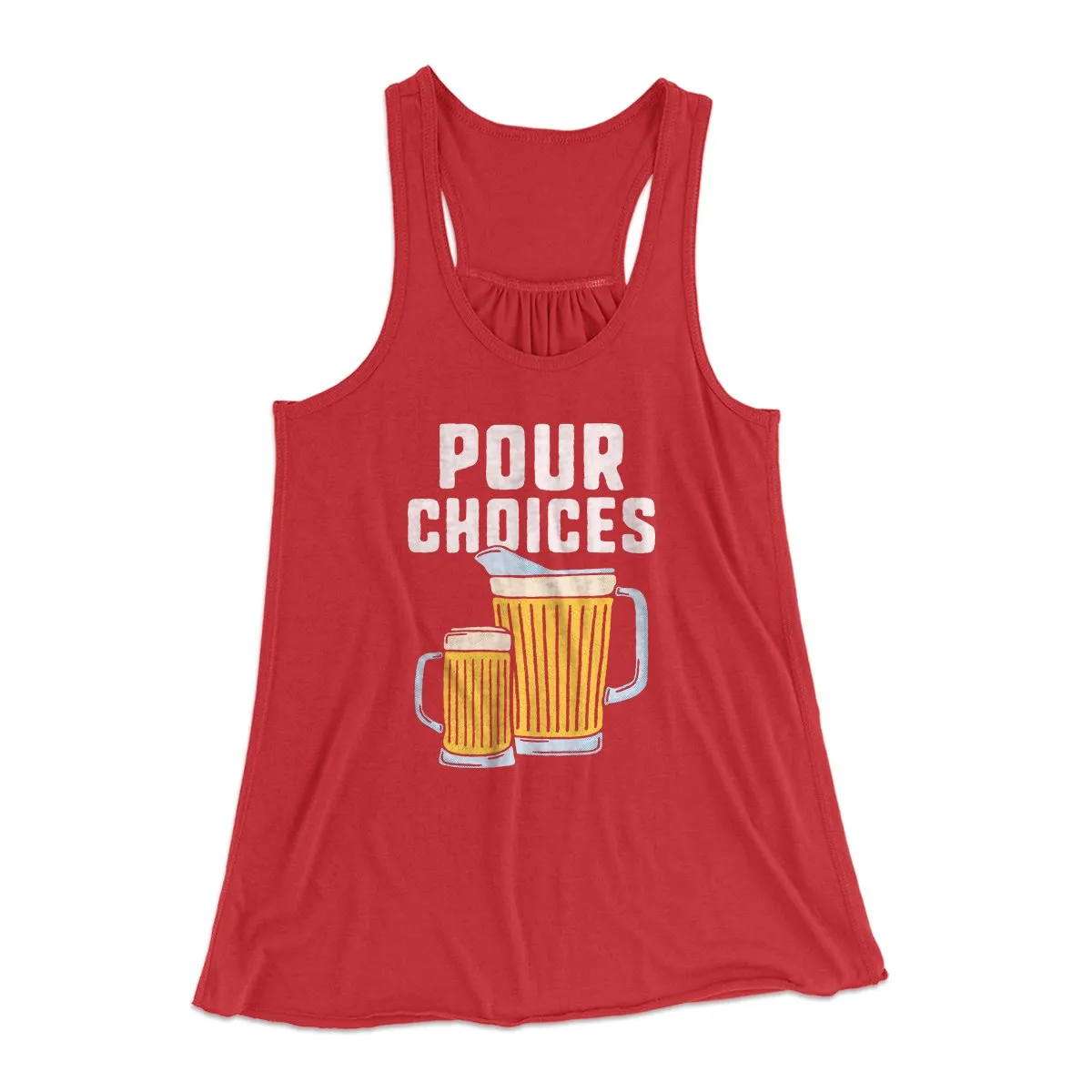 Pour Choices Women's Flowey Tank Top