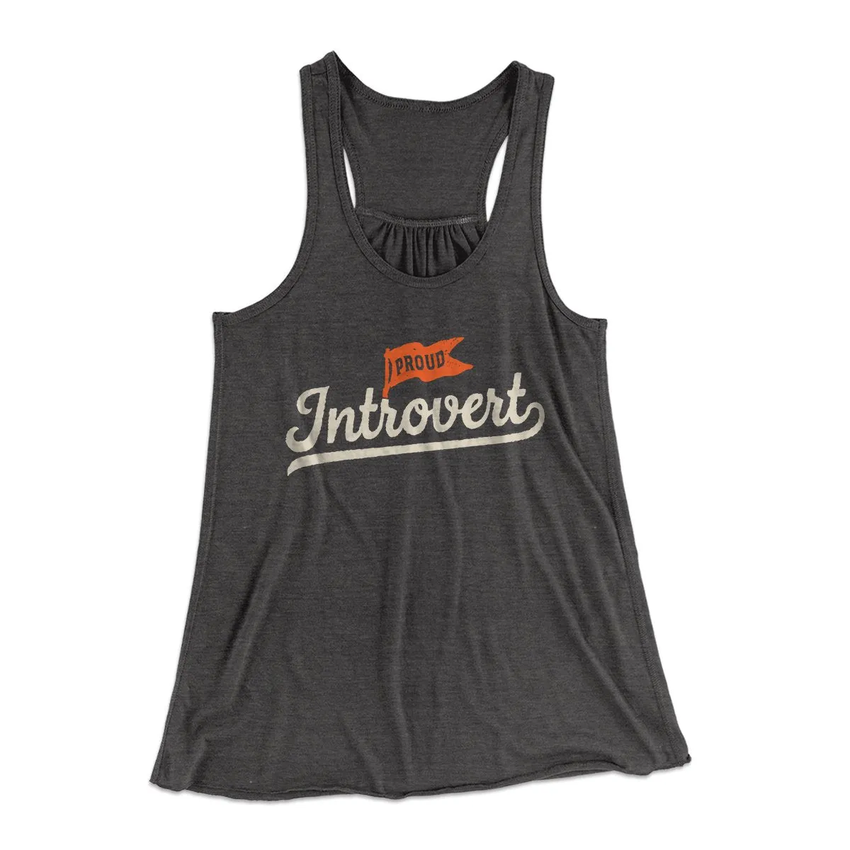 Proud Introvert Funny Women's Flowey Tank Top