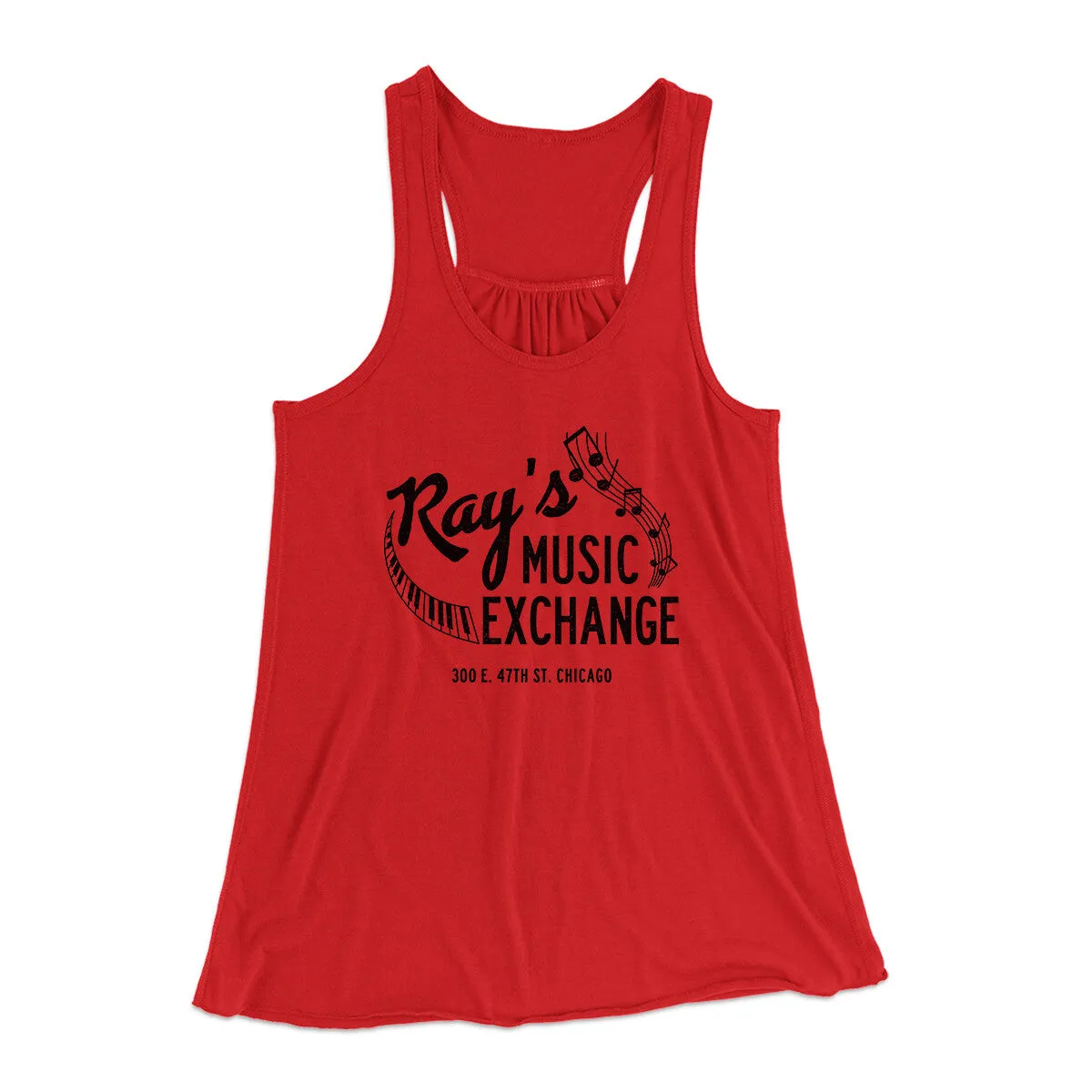 Rays Music Exchange Women's Flowey Racerback Tank Top