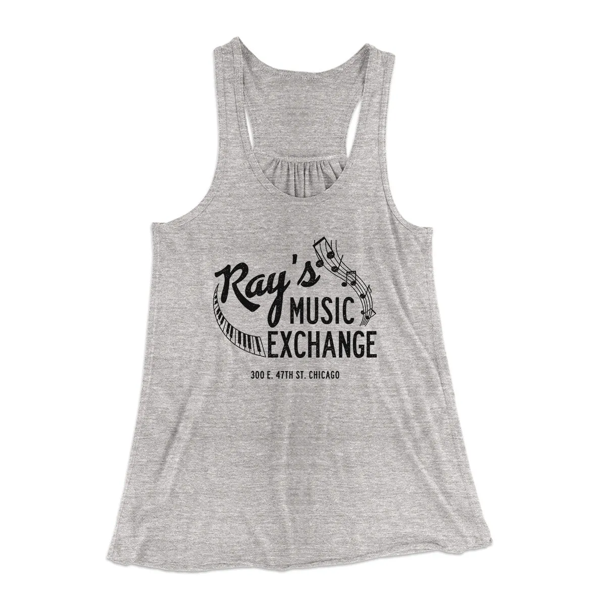 Rays Music Exchange Women's Flowey Racerback Tank Top