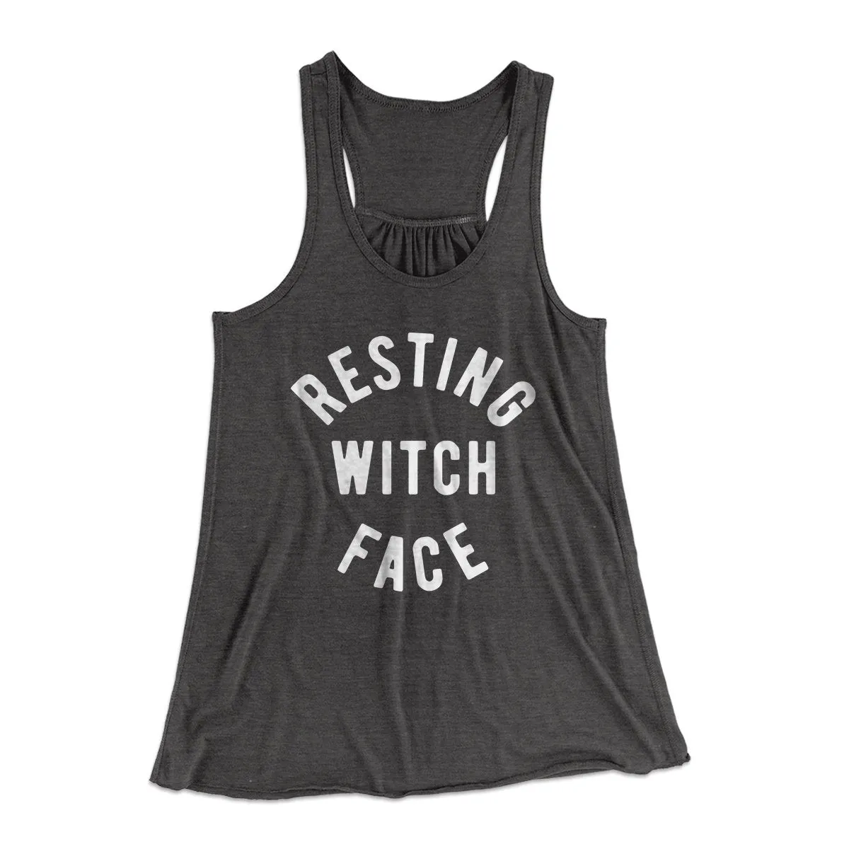 Resting Witch Face Women's Flowey Tank Top