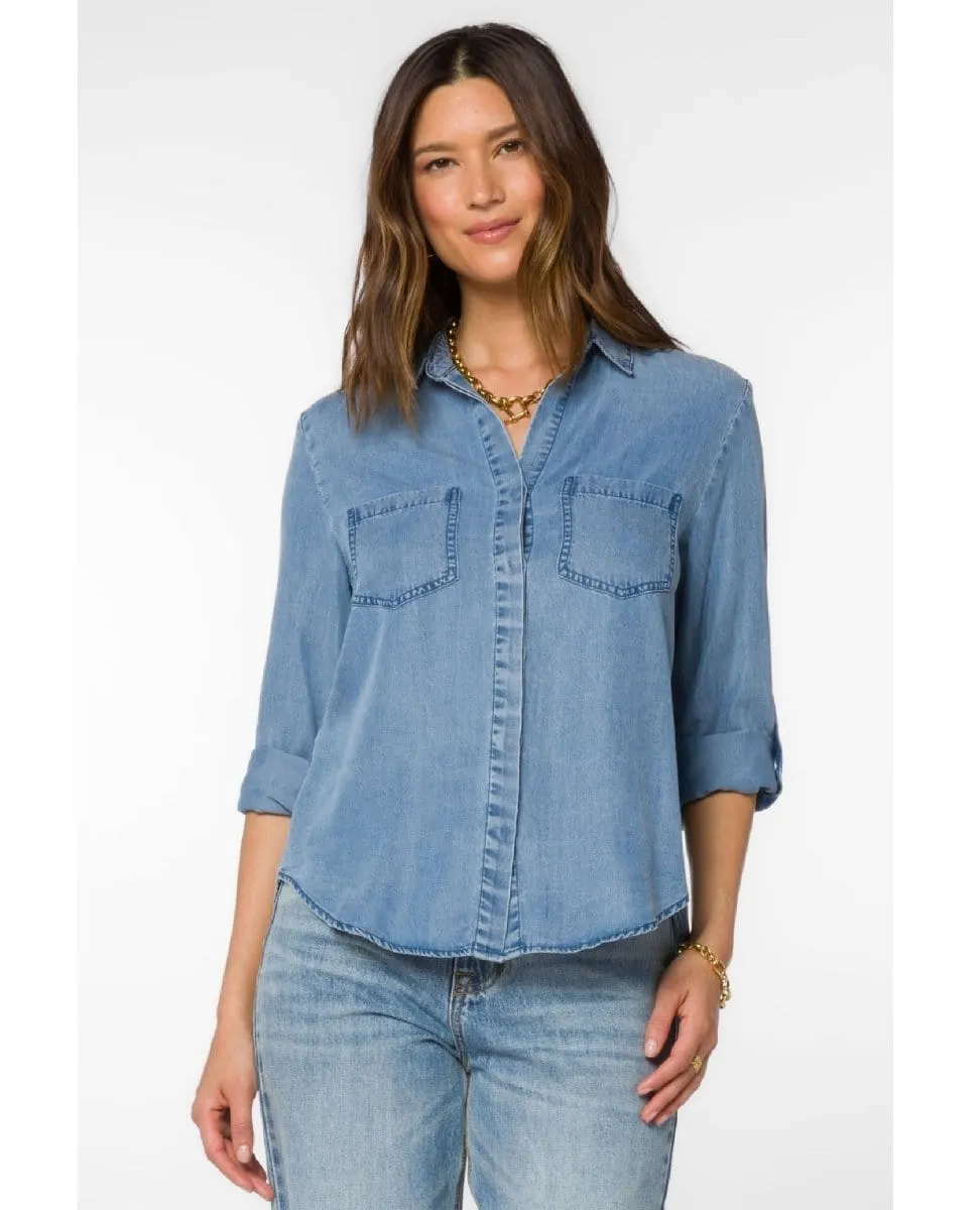 Riley Clean Hem Shirt Mill Valley