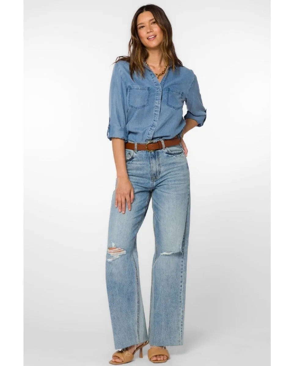 Riley Clean Hem Shirt Mill Valley