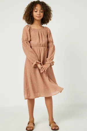 Ruffled Polka Dot Dress