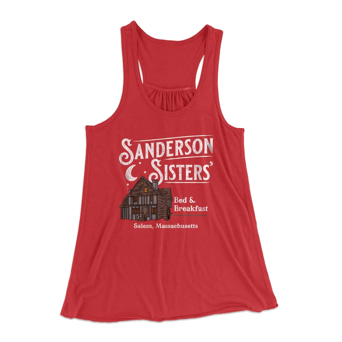 Sanderson Sisters' Bed & Breakfast Women's Flowey Tank Top