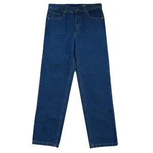 Santa Cruz - Oval Strip Youth Carpenter Pants Washed Indigo