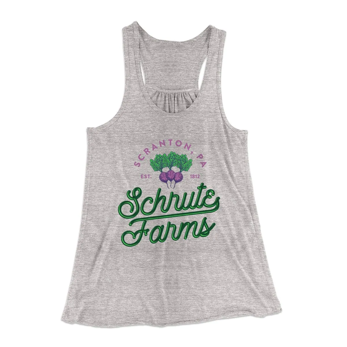 Schrute Farms Women's Flowey Tank Top