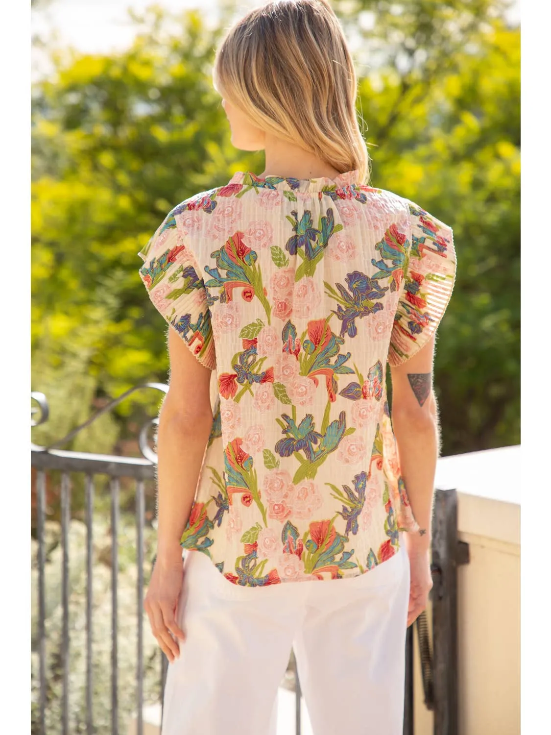 Soft Blooms Top
