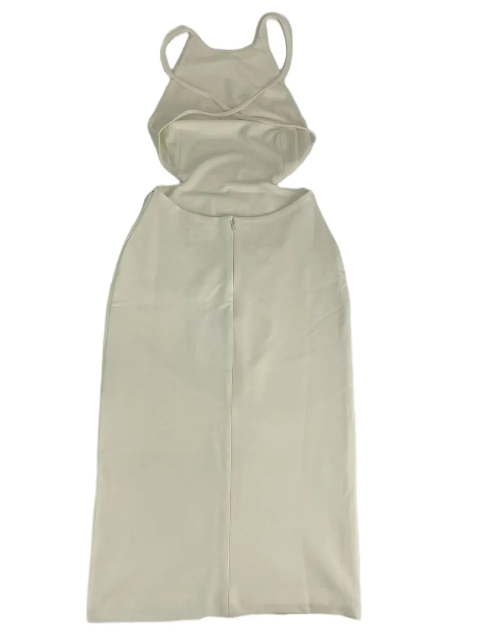 SOLACE London Women's Cream Phoebe Knee Length Dress US 2 NWT