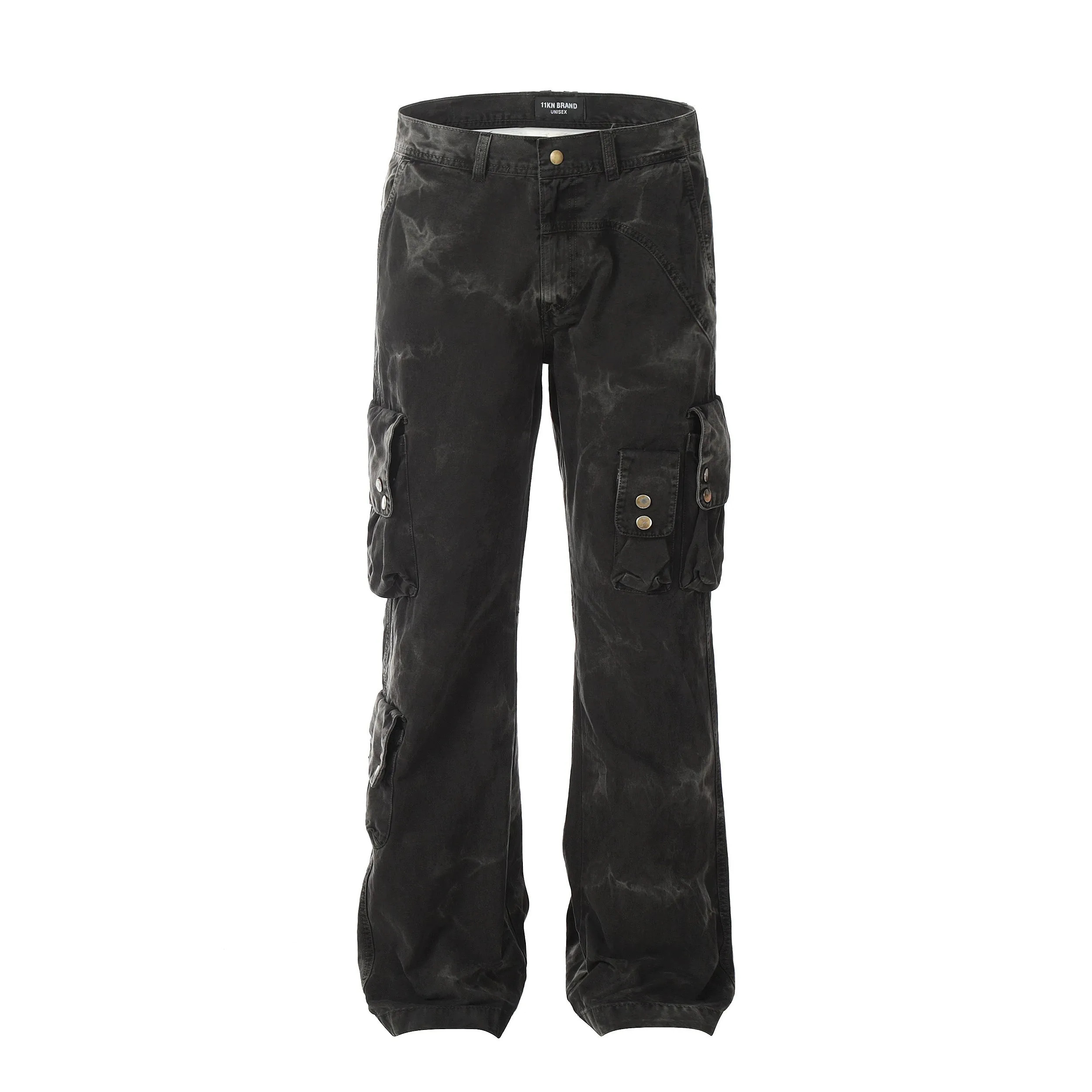 Straight-leg Cargo Jeans