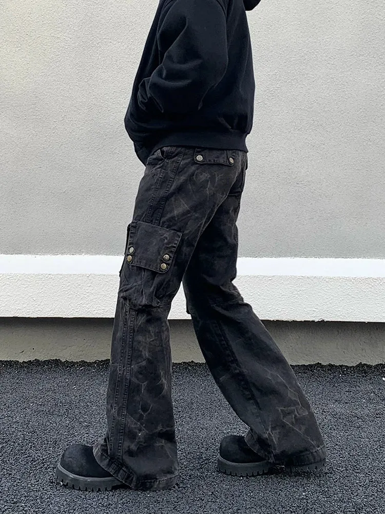 Straight-leg Cargo Jeans