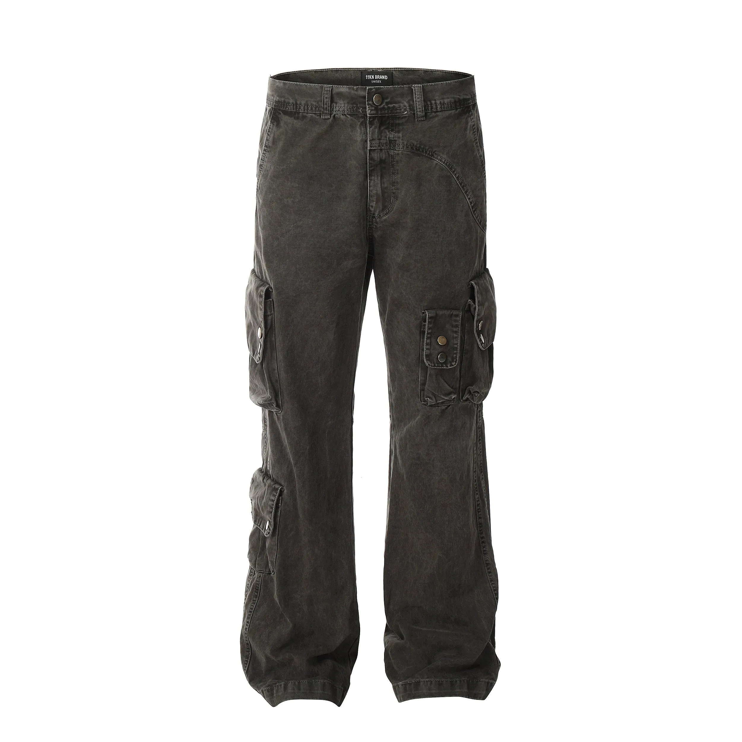 Straight-leg Cargo Jeans