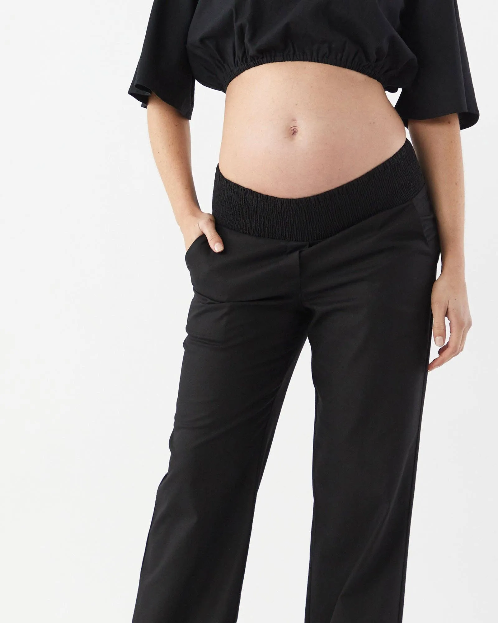 Straight Leg Linen Pants