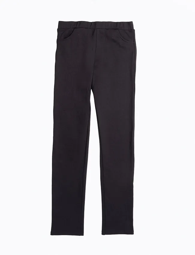 Straight Leg Mid-rise Trouser.
