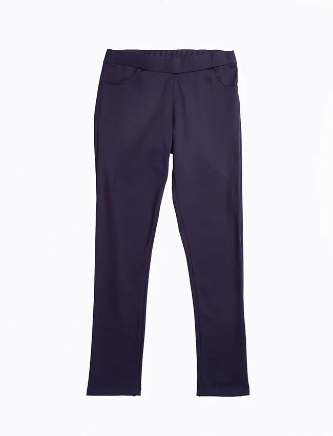 Straight Leg Mid-rise Trouser.
