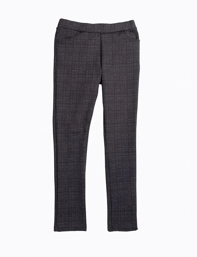 Straight Leg Mid-rise Trouser.