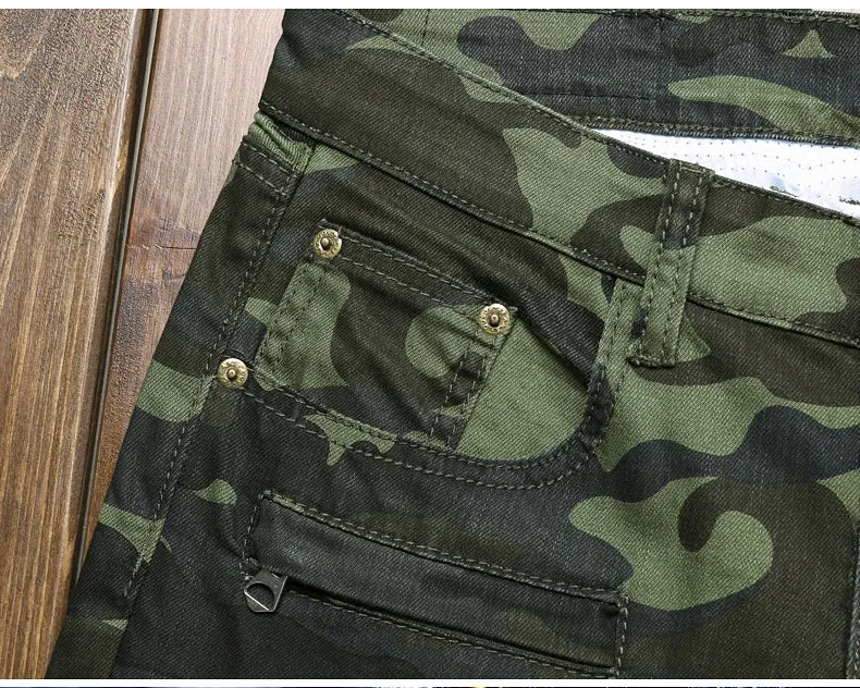 Street Camo Slim Fit