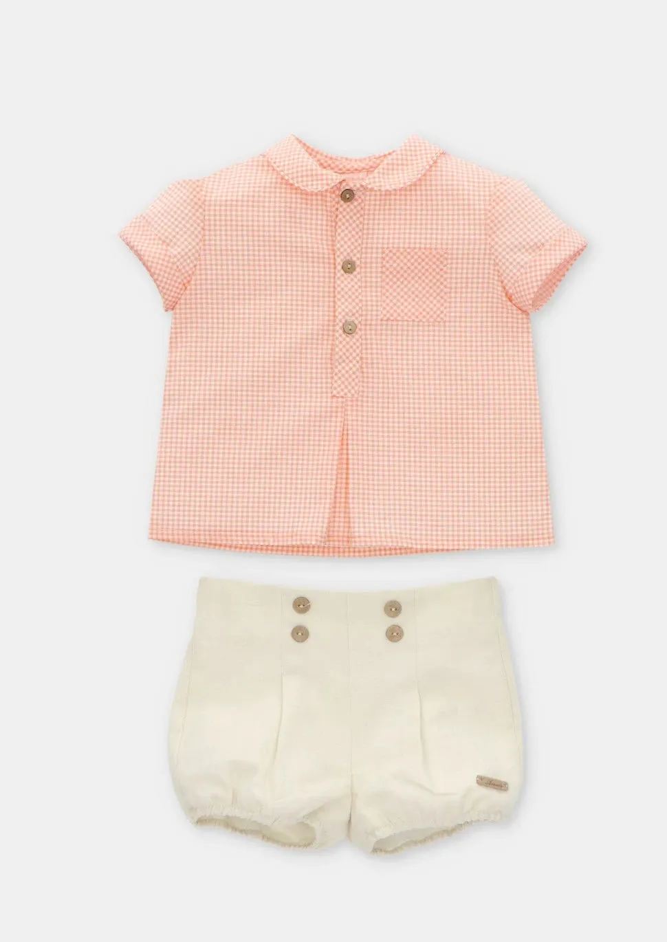 Summer Short Sleeved Shirt Set