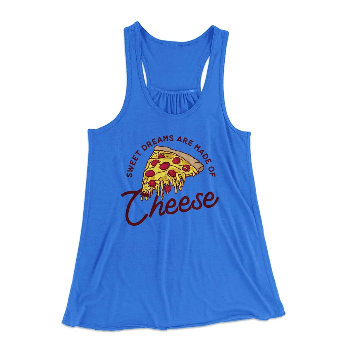 Sweet Dreams Are Made Of Cheese Women's Flowey Tank Top