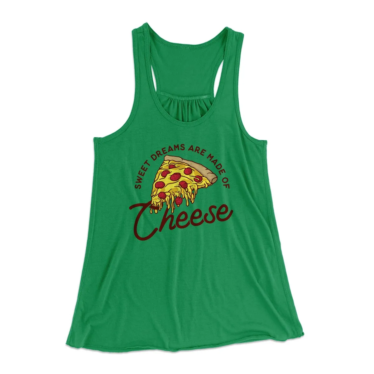 Sweet Dreams Are Made Of Cheese Women's Flowey Tank Top