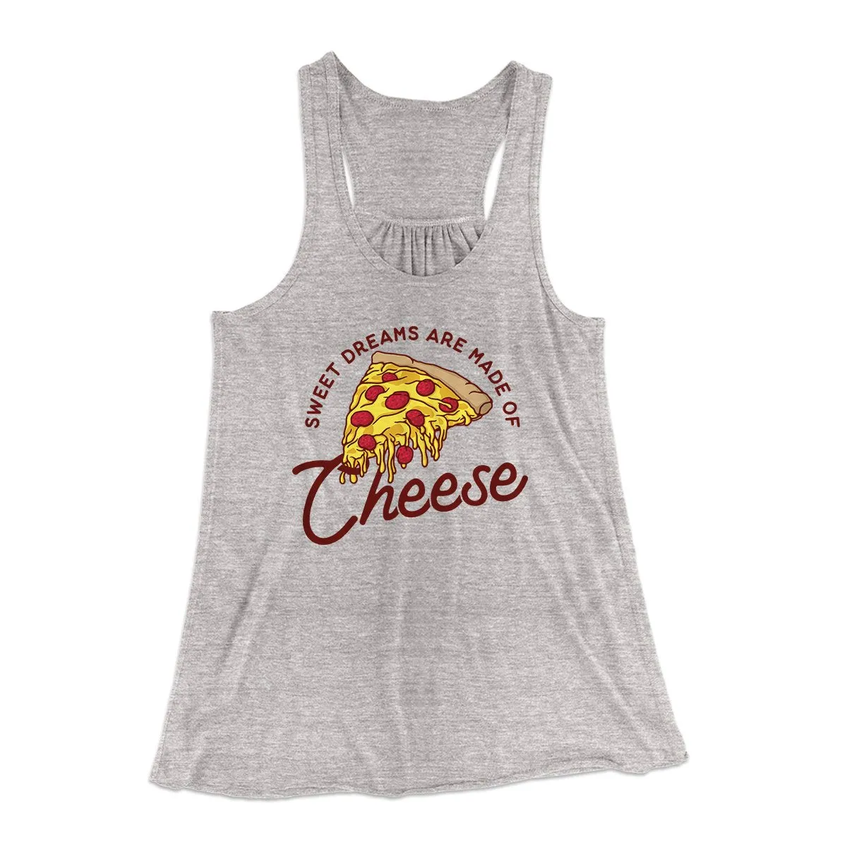 Sweet Dreams Are Made Of Cheese Women's Flowey Tank Top