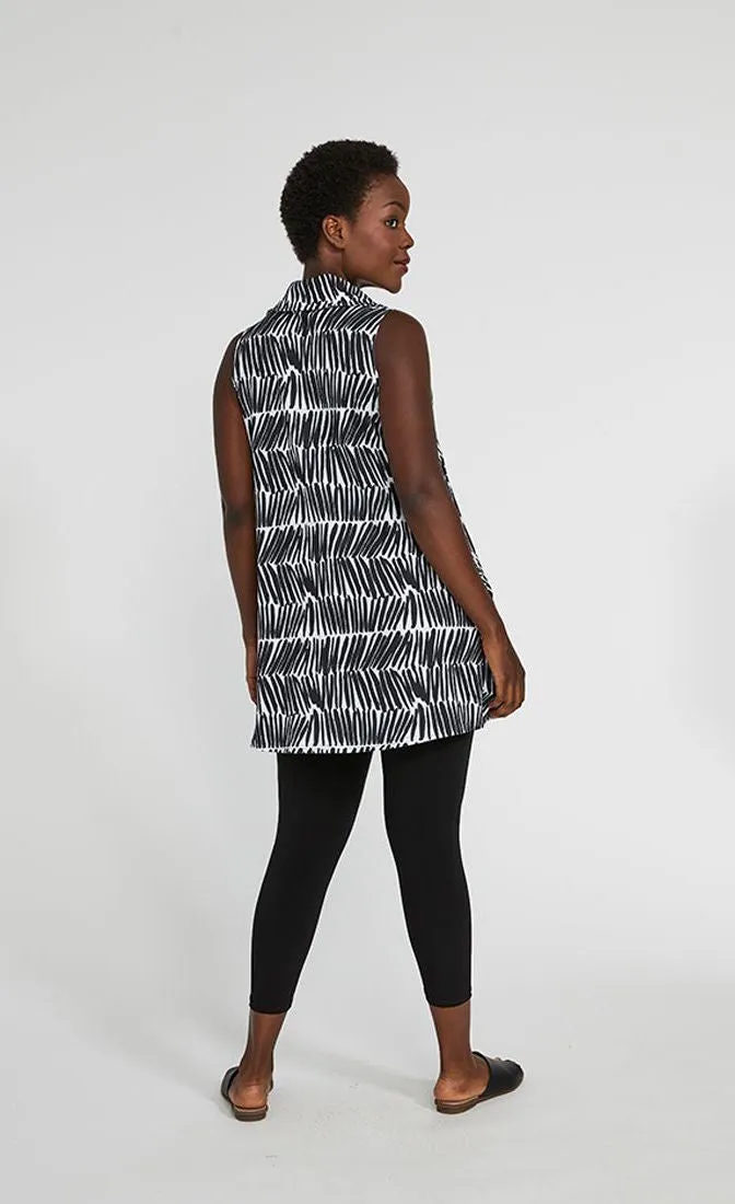 Sympli Sleeveless Double Take Tunic
