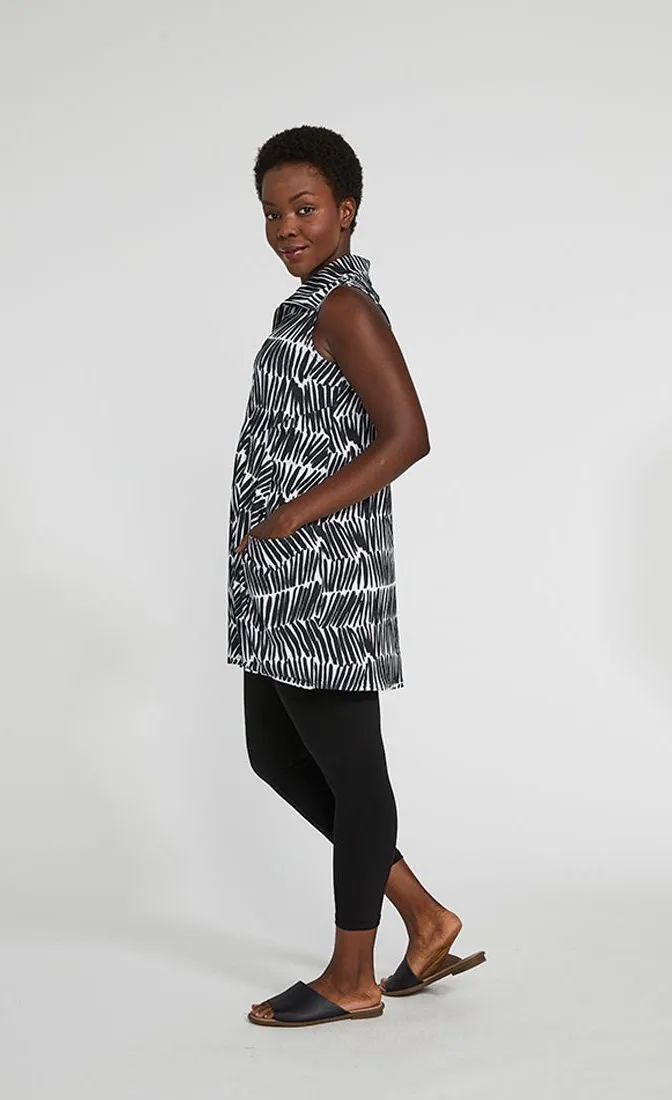 Sympli Sleeveless Double Take Tunic