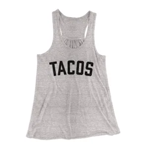 Tacos Women's Flowey Tank Top