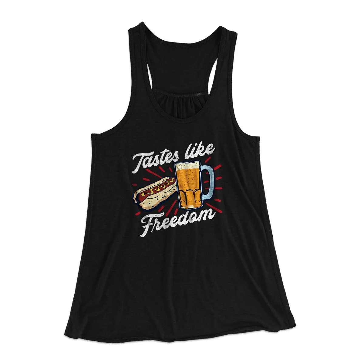 Tastes Like Freedom Women's Flowey Tank Top