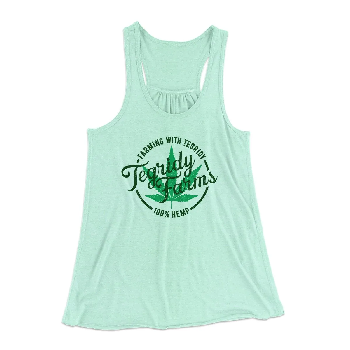 Tegridy Farms Women's Flowey Tank Top