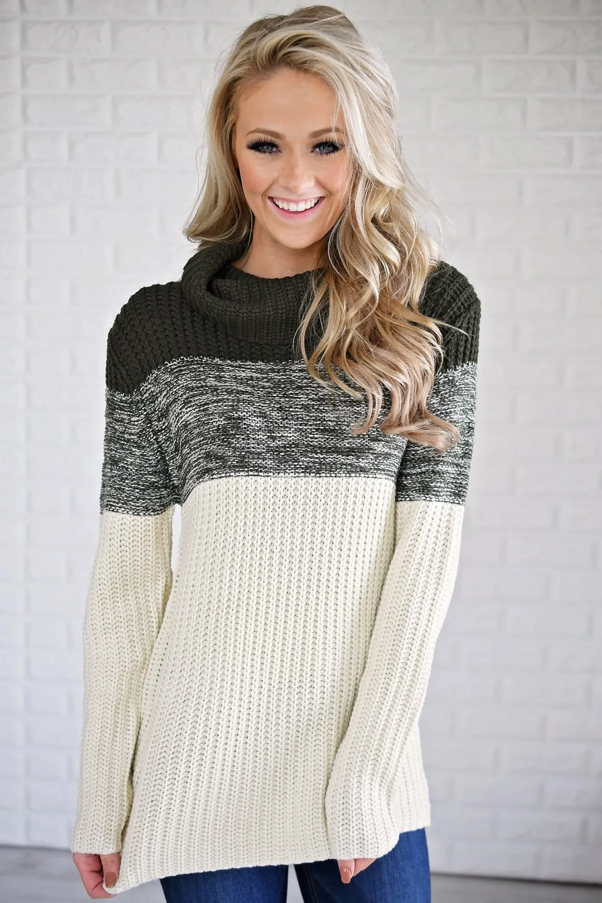 That Should Be Me Sweater - Olive