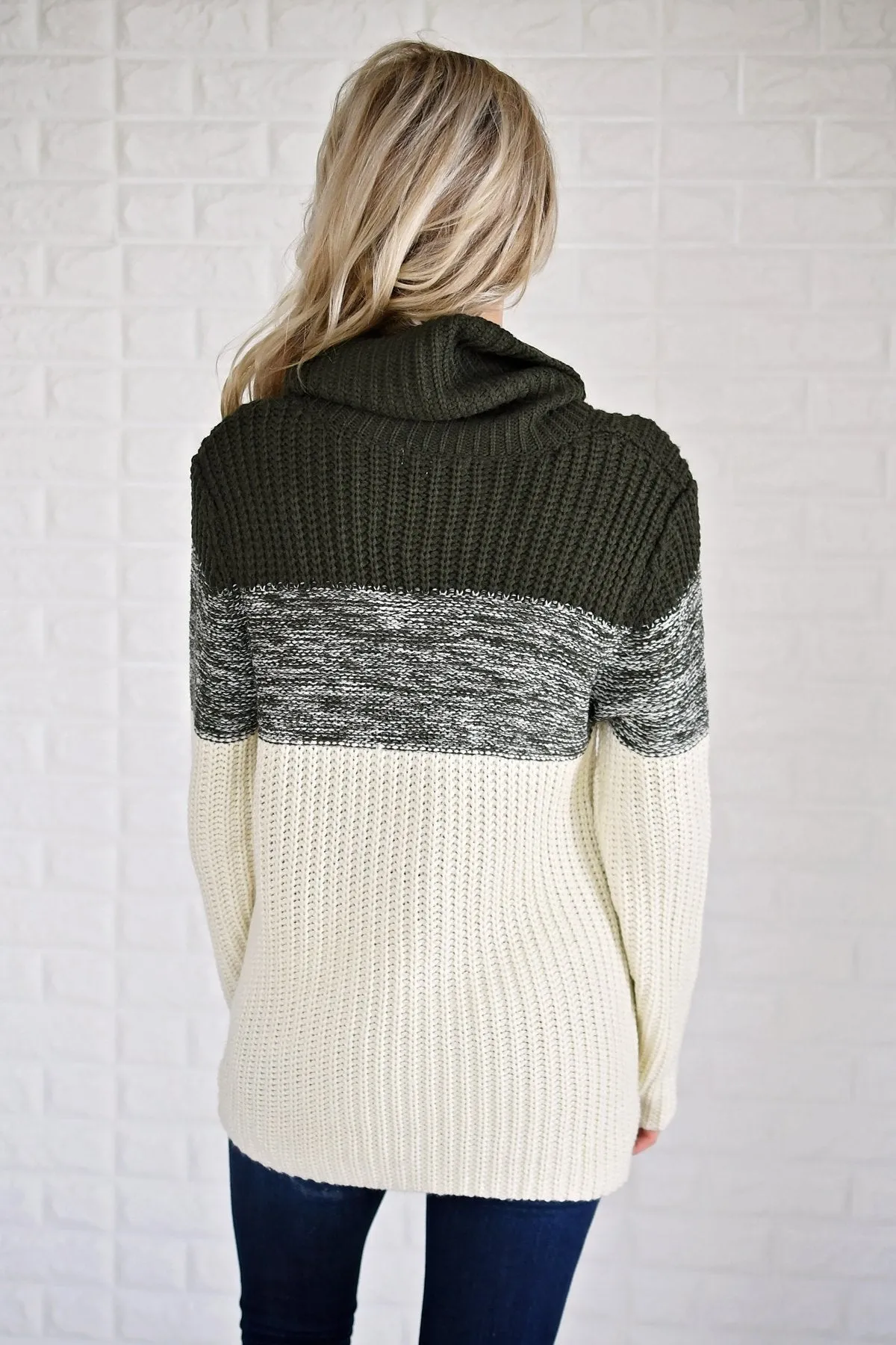That Should Be Me Sweater - Olive