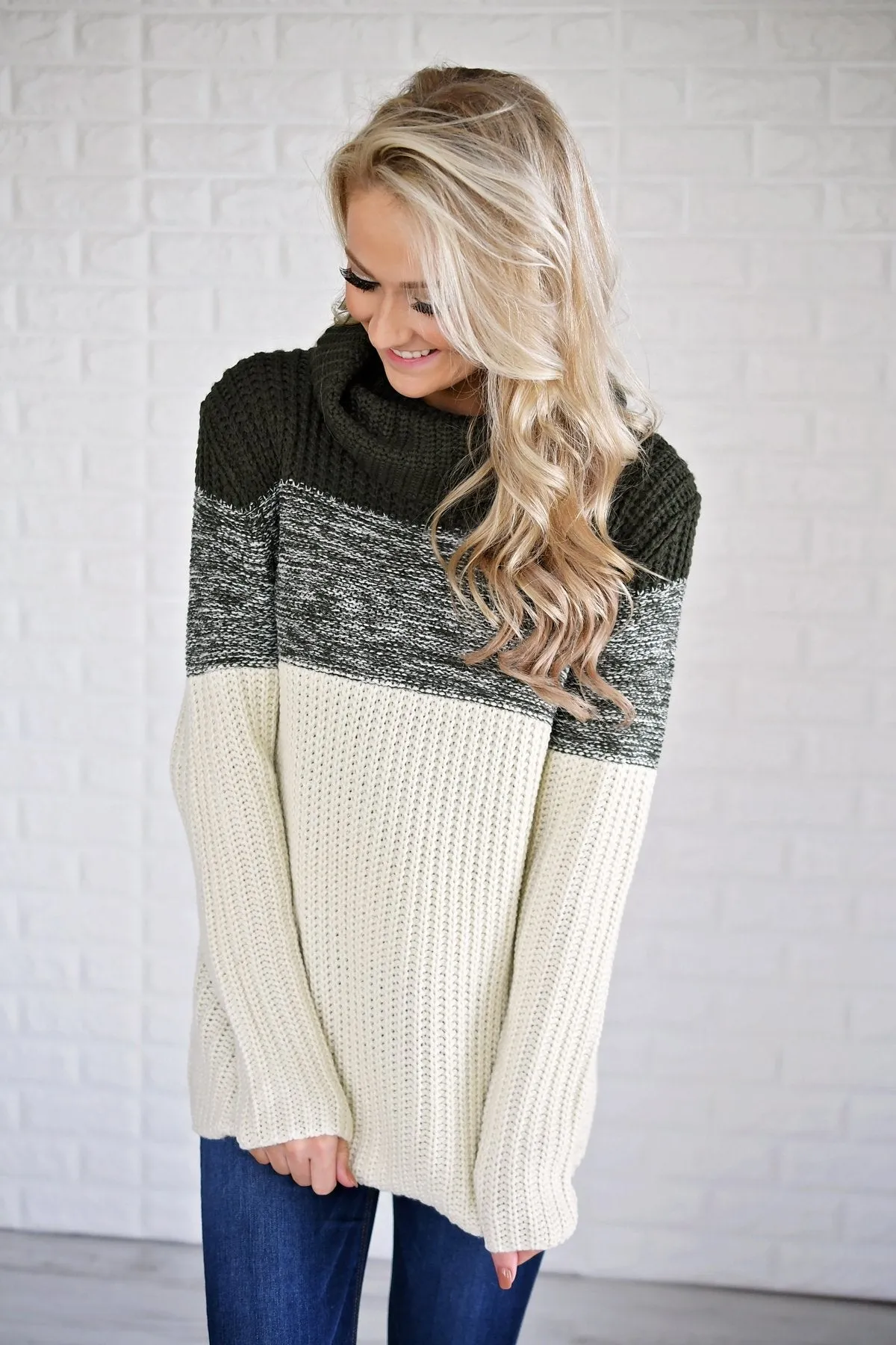 That Should Be Me Sweater - Olive