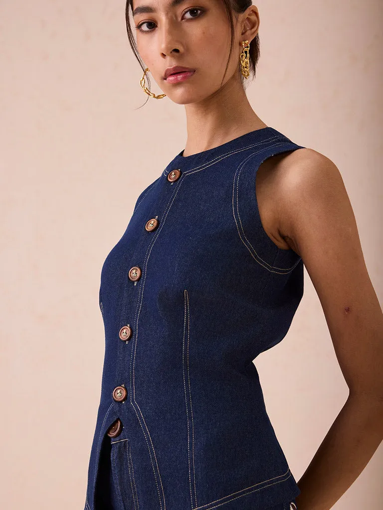 The Daydream Denim Waistcoat