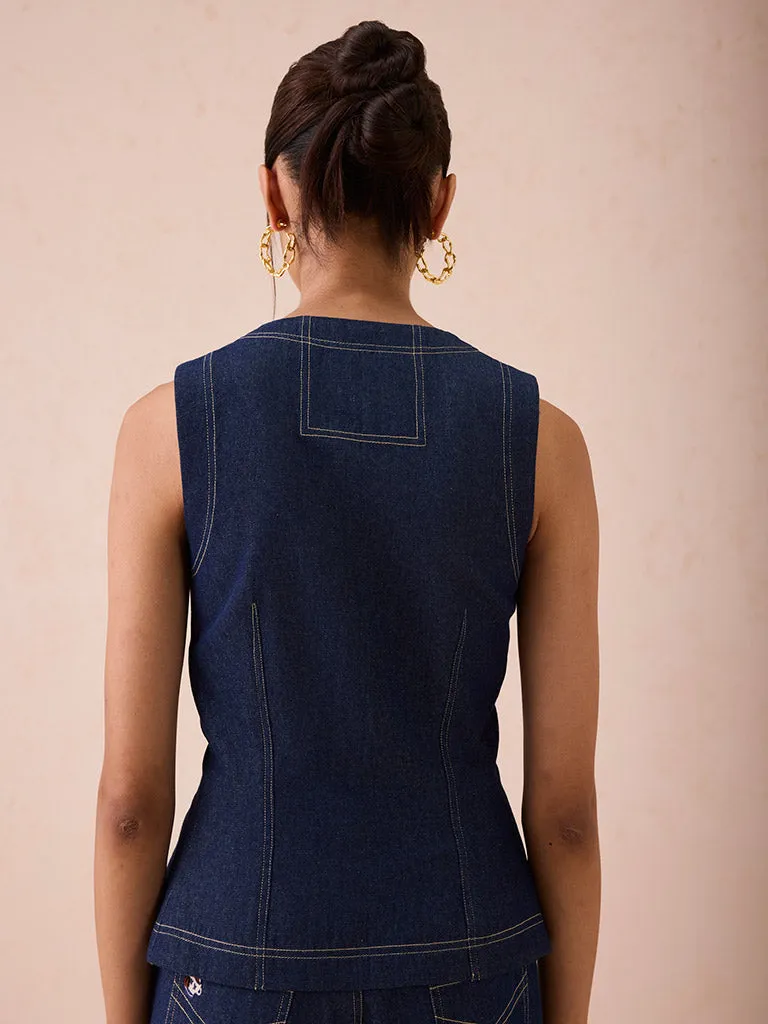 The Daydream Denim Waistcoat