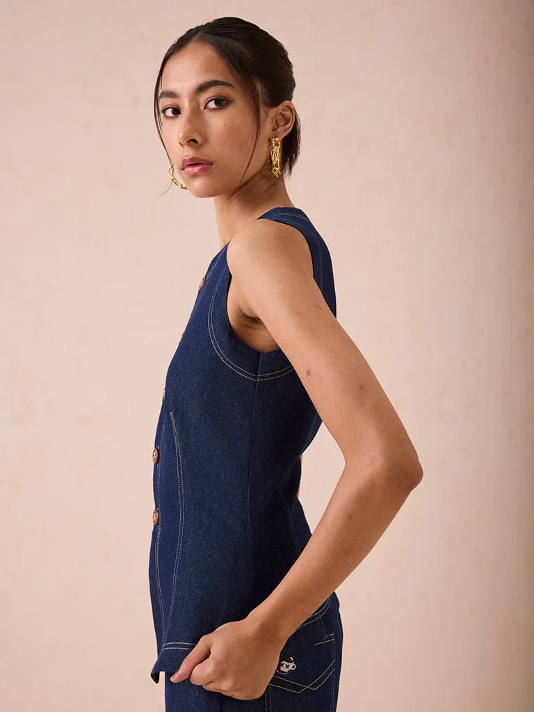 The Daydream Denim Waistcoat