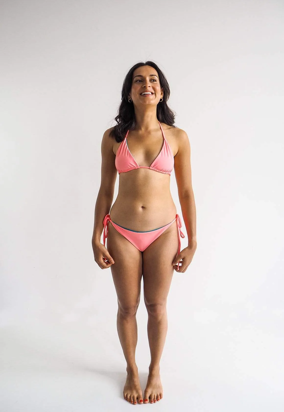 The Sarno ECONYL® Reversible Bikini Top | Multiple Colours