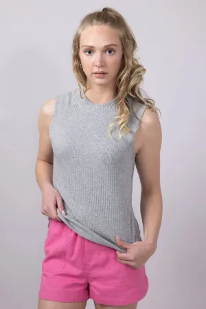 Thread & Supply Adelaide Tank Top for Women in Heather Grey | T4194WRKTS-HEATHERGREY