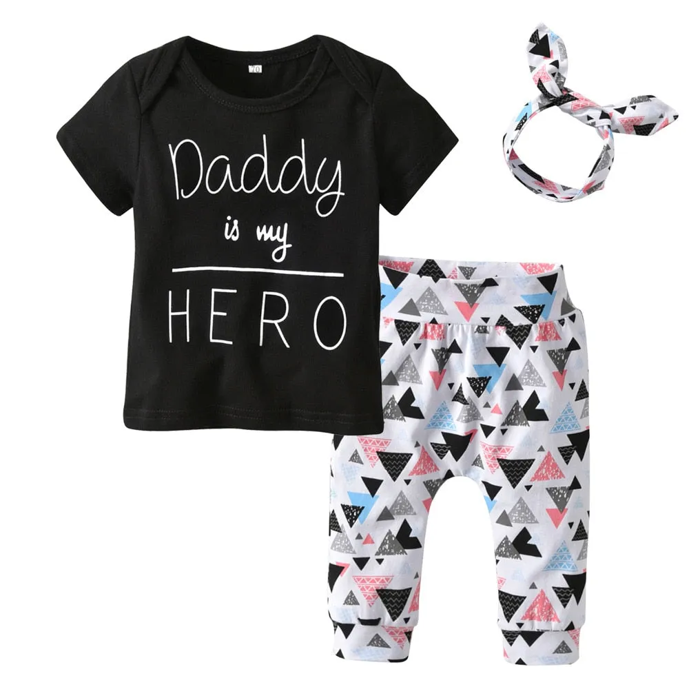Three Piece Graphic Print Set