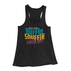Truffle Shuffle Dance Off 1985 Women's Flowey Tank Top