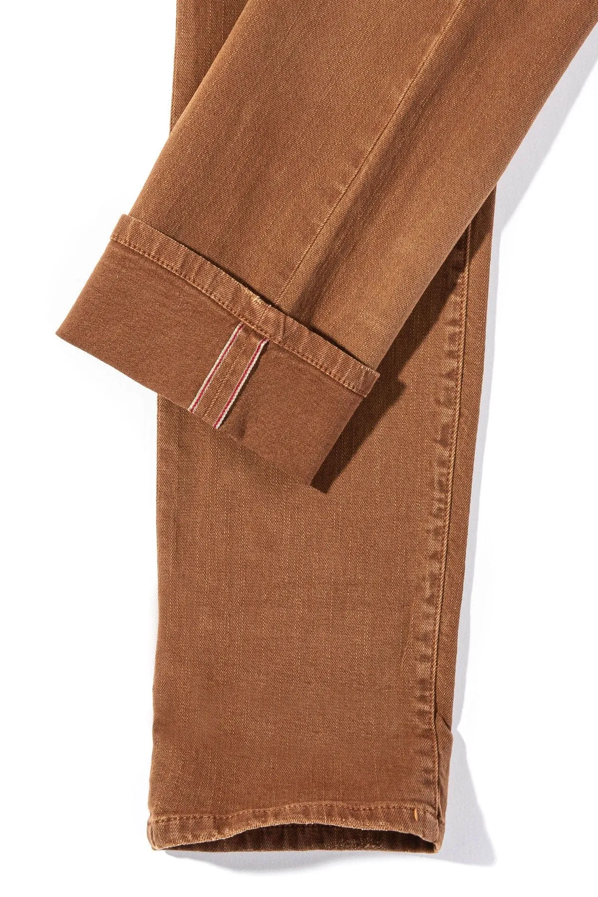 Tucson Selvedge Denim In Cognac