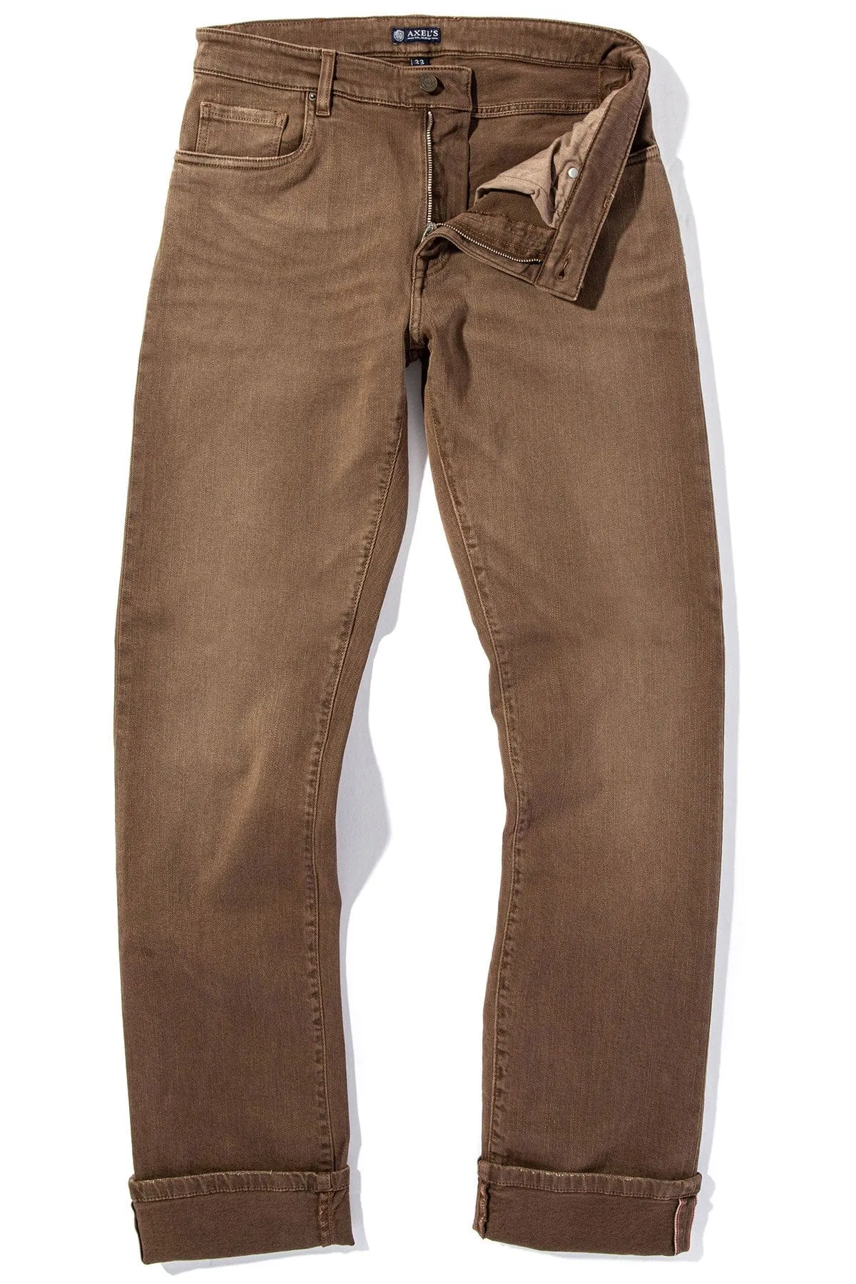 Tucson Selvedge Denim In Liquirizia