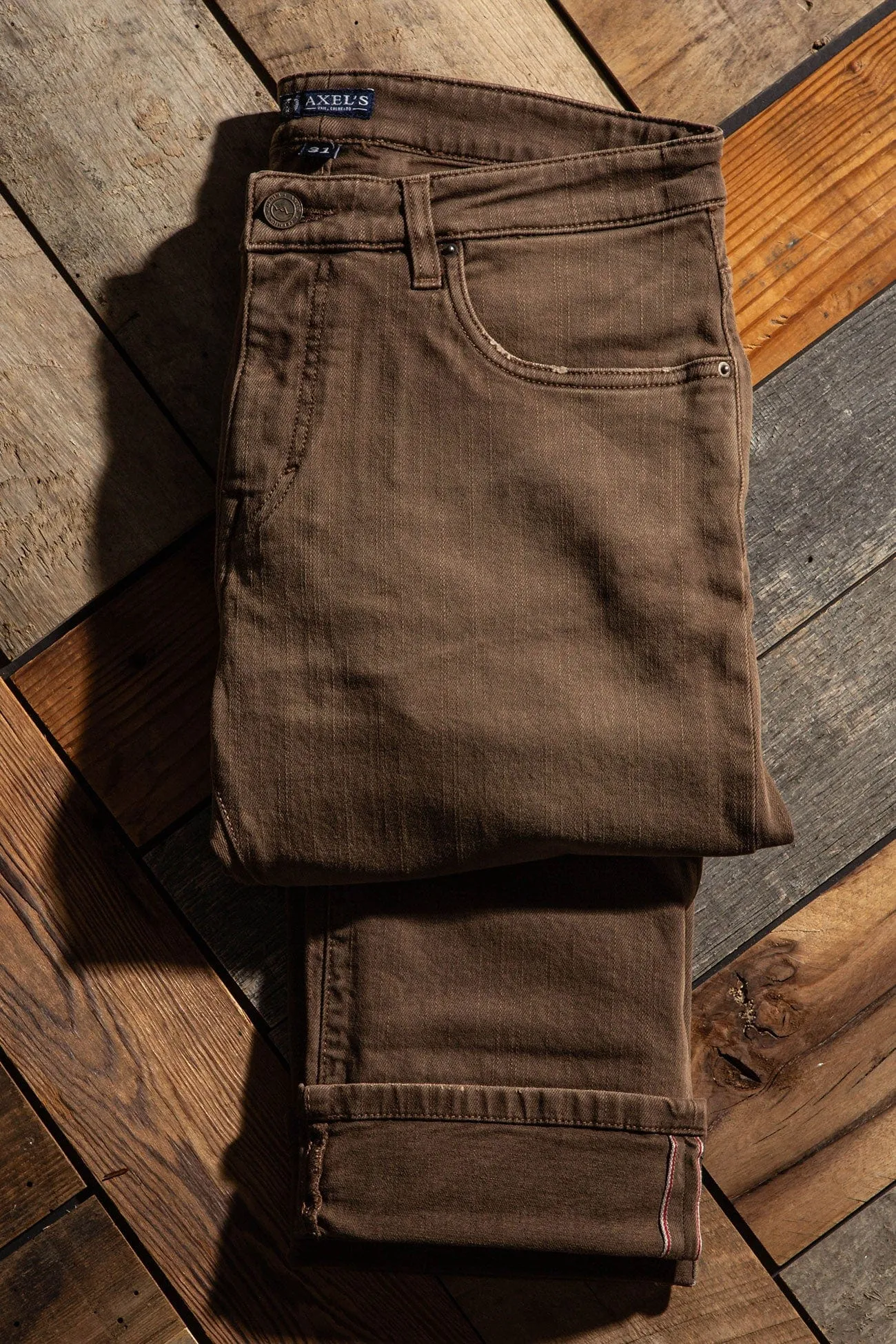 Tucson Selvedge Denim In Liquirizia