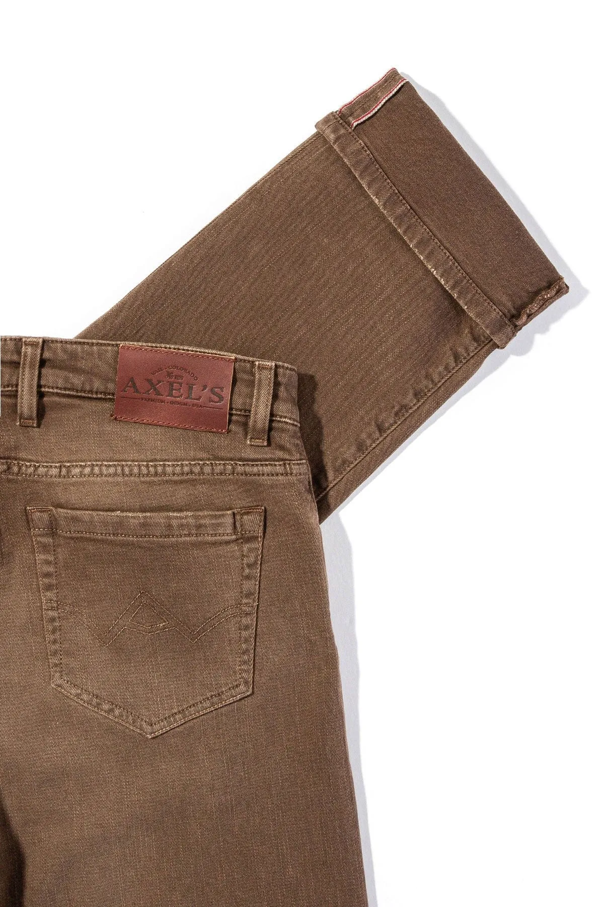 Tucson Selvedge Denim In Liquirizia